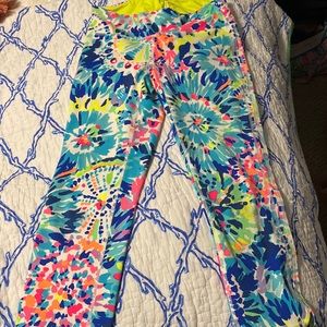 Lilly Pulitzer crop leggings size small